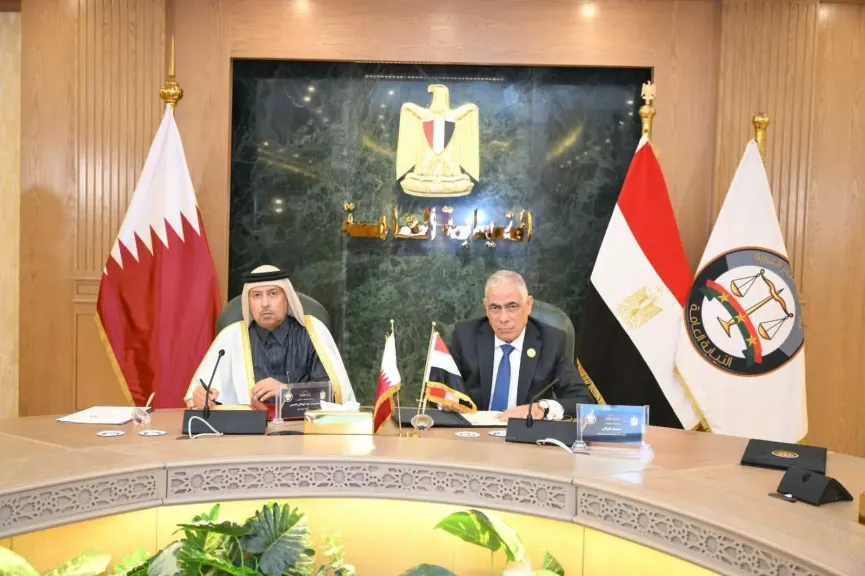 النيابة العامة المصرية والقطرية تبحثان التعاون القضائي من خلال برنامج عملي في التحقيق الجنائي