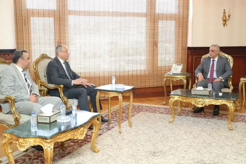 وزير الدولة للإنتاج الحربي يلتقي رئيس هيئة الرقابة على الصادرات والواردات