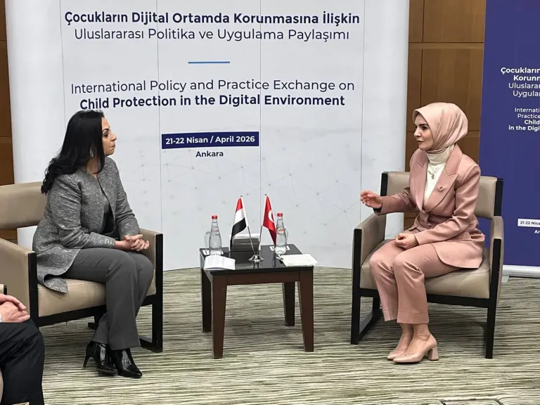 وزيرة التضامن تلتقي وزيرة الأسرة والخدمات الاجتماعية التركية