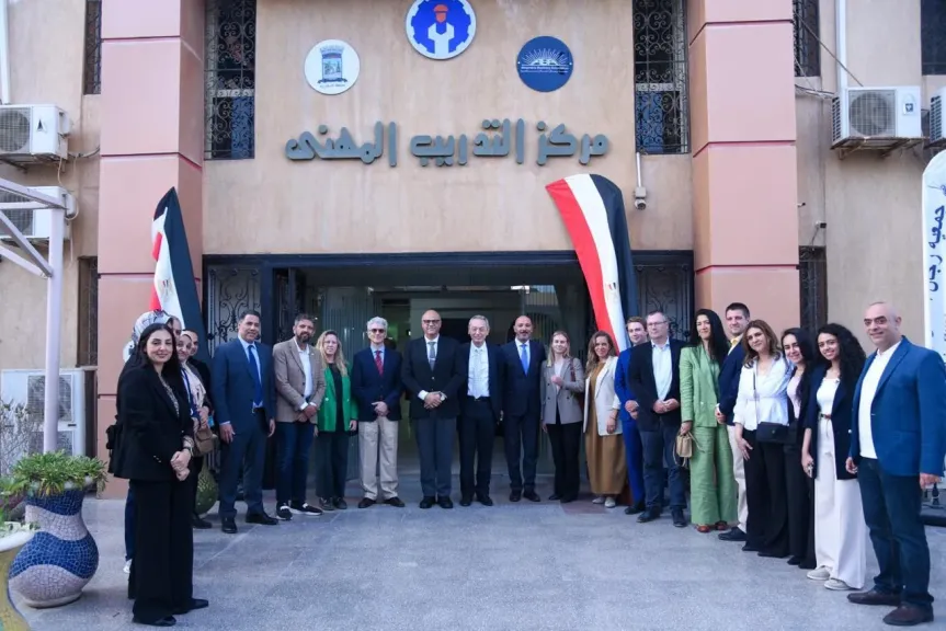 محافظ الاسكندرية يزور مركز التدريب والتشغيل المهني ببشاير  الخير