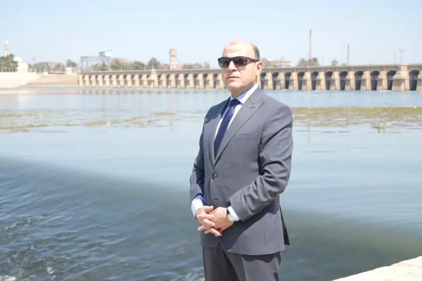 محافظ الغربية يتفقد قناطر دهتورة بزفتى.. تحفة هندسية عمرها 123 عامًا على فرع دمياط