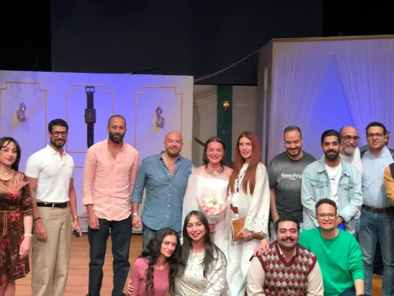 في ليلة مسرحية استثنائية.. المخرج تامر نادي يشارك أبطال quot;أداجيو.. اللحن الأخير quot; النجاح