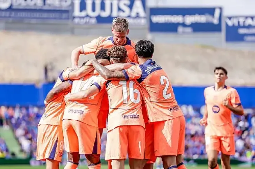 برشلونة يفوز على خيتافي ويقترب خطوة جديدة من لقب الدوري الإسباني