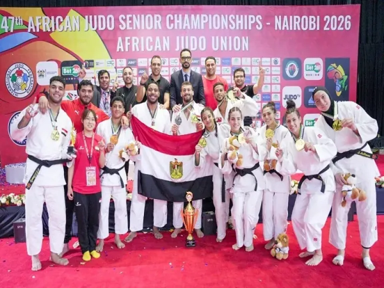 وزير الرياضة يهنئ منتخب مصر بتصدره بطولة أفريقيا للجودو