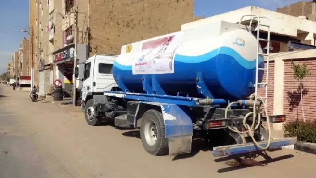 مياه الشرب: تسرب محدود بمحطة صرف مرسى مطروح بسبب الرياح ولا تأثير على المناطق السكنية