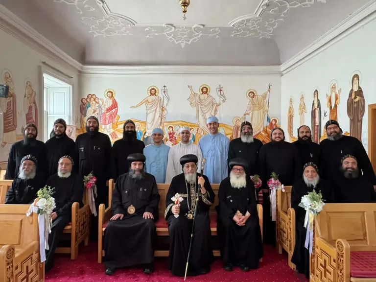 البابا تواضروس الثاني يلتقي مجمع رهبان دير القديس الأنبا أنطونيوس بالنمسا