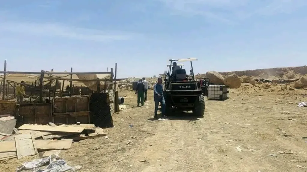 جهاز العبور الجديدة: حملة مكبرة لإزالة مواقع عشوائية لتربية الماشية بالمدينة
