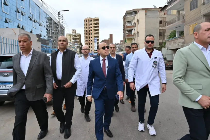 محافظ الغربية يتفقد مشروع إنشاء مستشفى أورام طنطا الجديد بنسبة إنجاز تجاوزت 54%