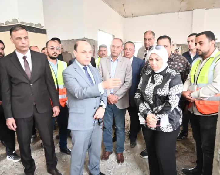 محافظ الغربية يتفقد مشروع إنشاء مبنى مجلس مدينة المحلة الكبرى الجديد