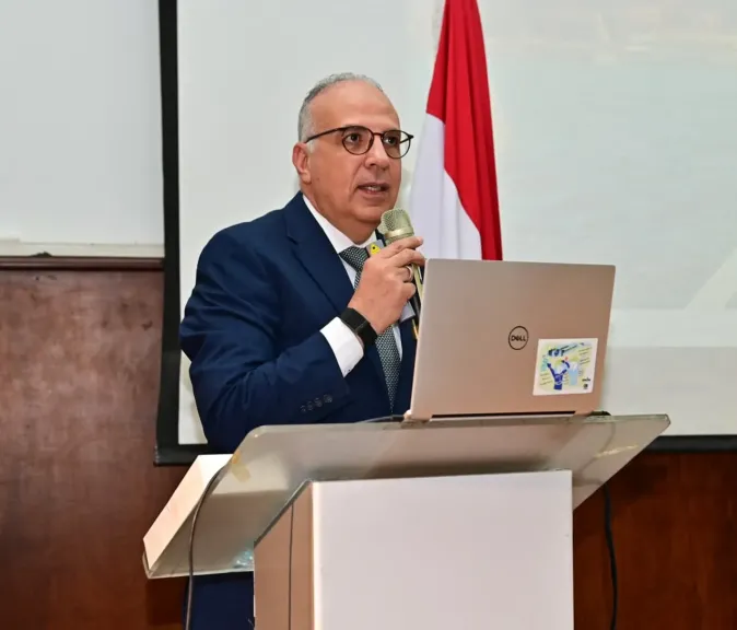 وزير الري: يشارك فى فعاليات ندوة ”الأمن المائى المصرى .. التحديات والفرص” التى نظمتها جامعة مصر الدولية