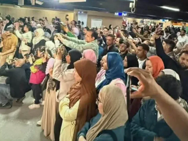 أجواء فنية مميزة بمحطة العباسية ضمن الفعاليات الثقافية على الخط الثالث للمترو