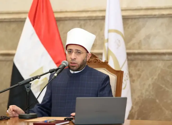 وزير الأوقاف يبحث مع مديري المديريات تطوير العمل الدعوي والإداري