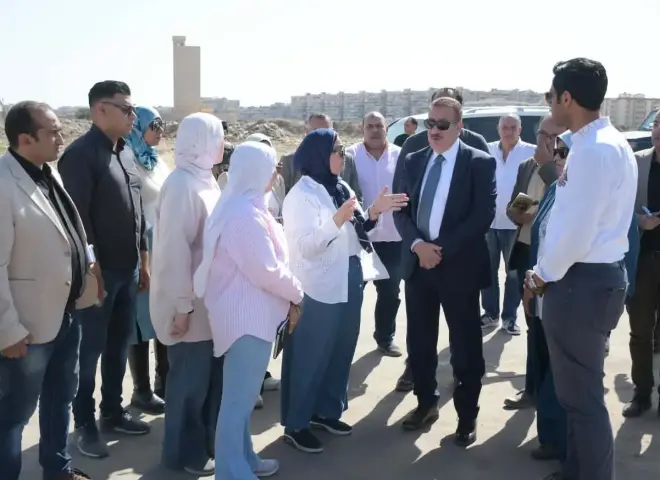 استعدادا لموسم الصيف.. محافظ بورسعيد يتفقد أعمال تطوير شاطئ بورفؤاد