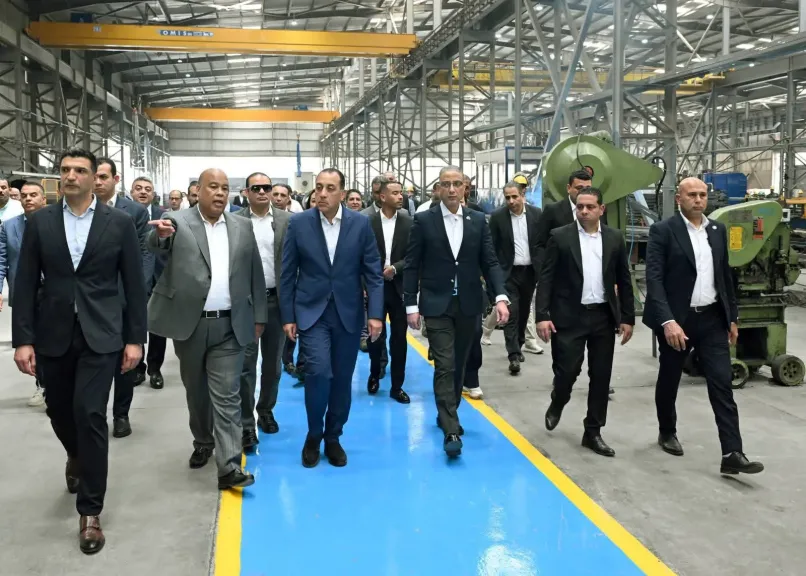 رئيس الوزراء يفتتح مصنع شركة ”جالفا للصناعات الهندسية” بالسادس من أكتوبر
