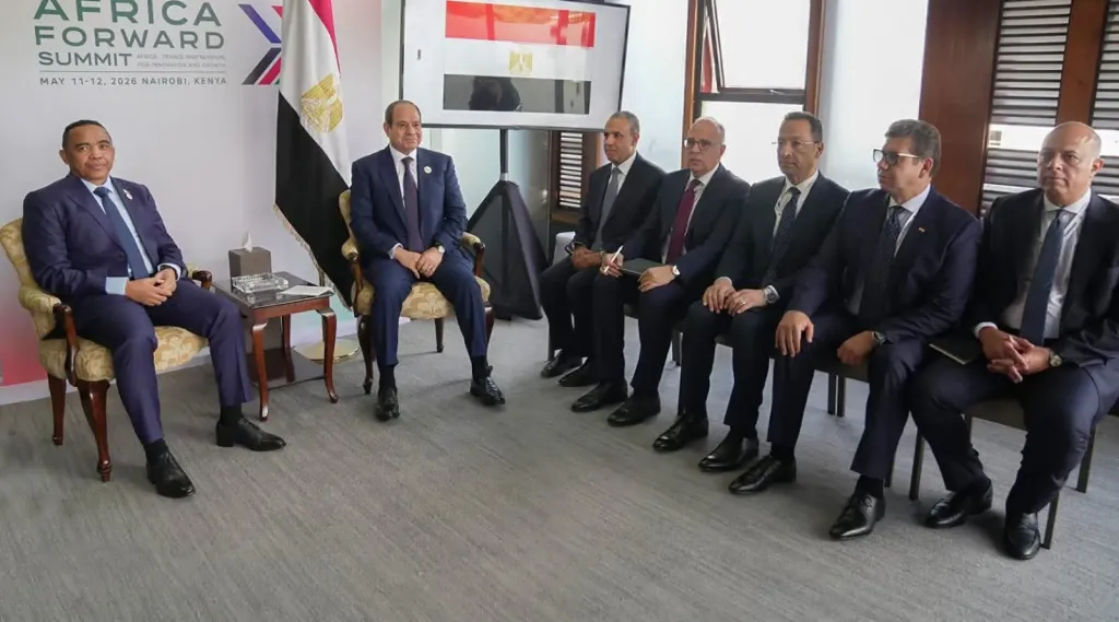 السيسي يلتقي رئيس مدغشقر لبحث التعاون الاقتصادي ودعم التنمية المستدامة