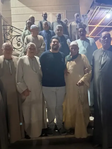 شهامة ”الرويني” تُنهي خصومة علي قطعة أرض بين ابناء سمادون وأشمون بحضور نواب ومشايخ عرب