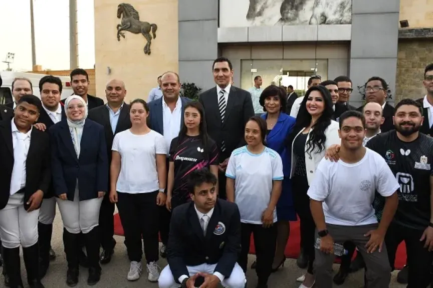 وزير الرياضة يشهد نهائي بطولة الجمهورية للفروسية لاتحاد الإعاقات الذهنية