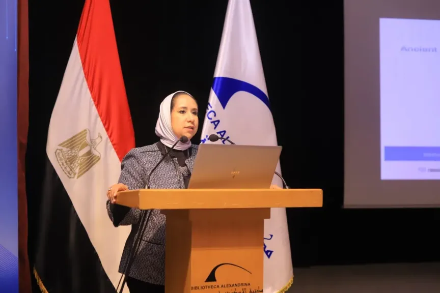 بمشاركة الجامعات العالمية.. نائب محافظ الإسكندرية تشارك بمؤتمر مصر القديمة والتكنولوجيا الحديثة (AENT3)