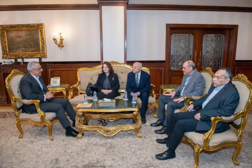 وزير الدولة للإنتاج الحربي يبحث مع خبير دولى أوجه تعظيم الاستفادة من الطاقة الشمسية الحرارية
