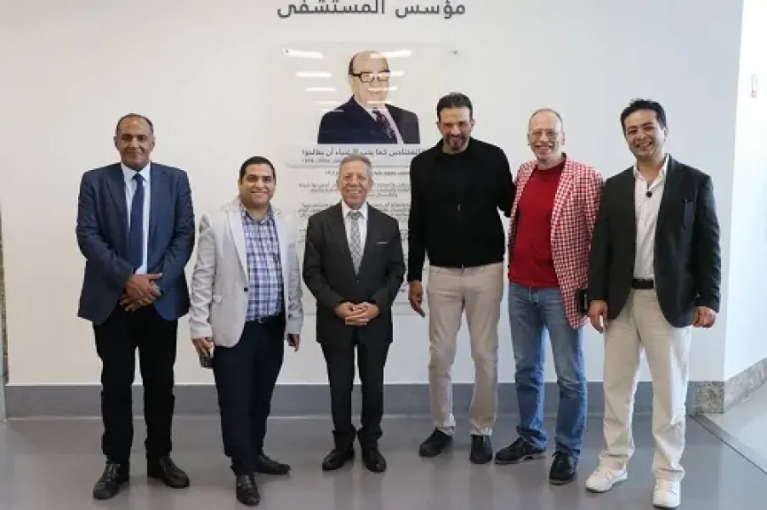 وفد نقابة الأطباء يزور مستشفى الناس: هنيئا لكل المتبرعين.. كل جنيه يُنفق هنا ينقذ حياة