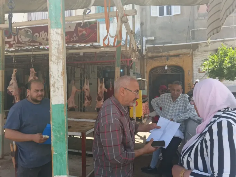حملات مكبرة لمتابعة شوادر الأضاحي بأحياء الإسكندرية استعدادًا لعيد الأضحى المبارك