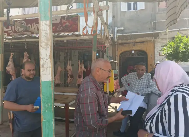 حملات مكبرة لمتابعة شوادر الأضاحي بأحياء الإسكندرية استعدادًا لعيد الأضحى المبارك
