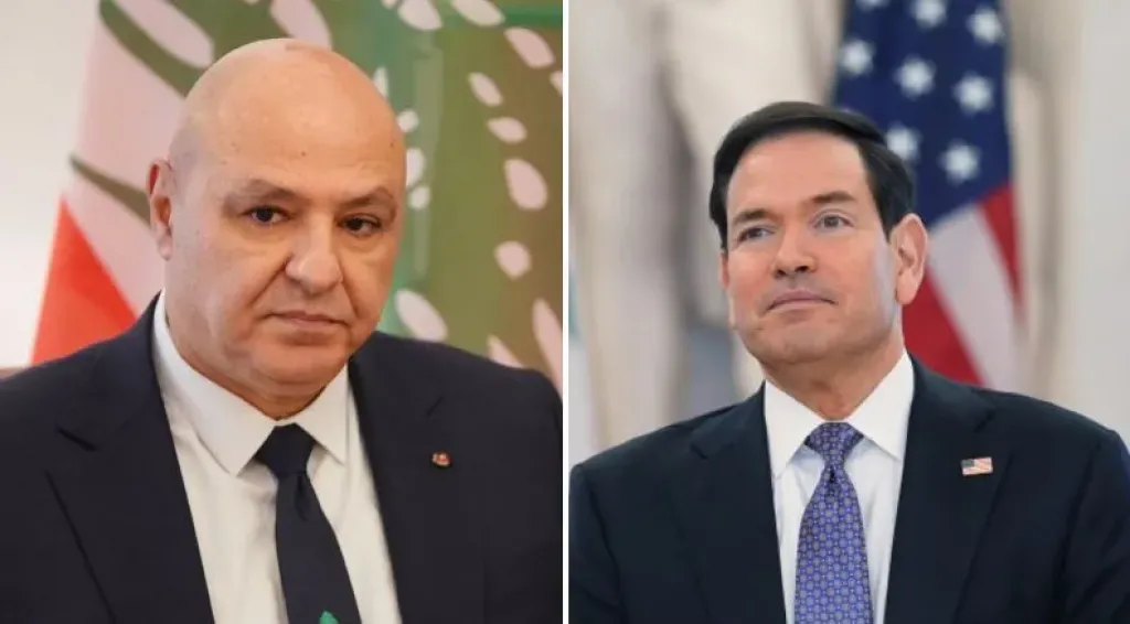 الرئيس اللبناني لروبيو: وقف إطلاق النار هو المدخل الأساسي لأي خطوة أخرى