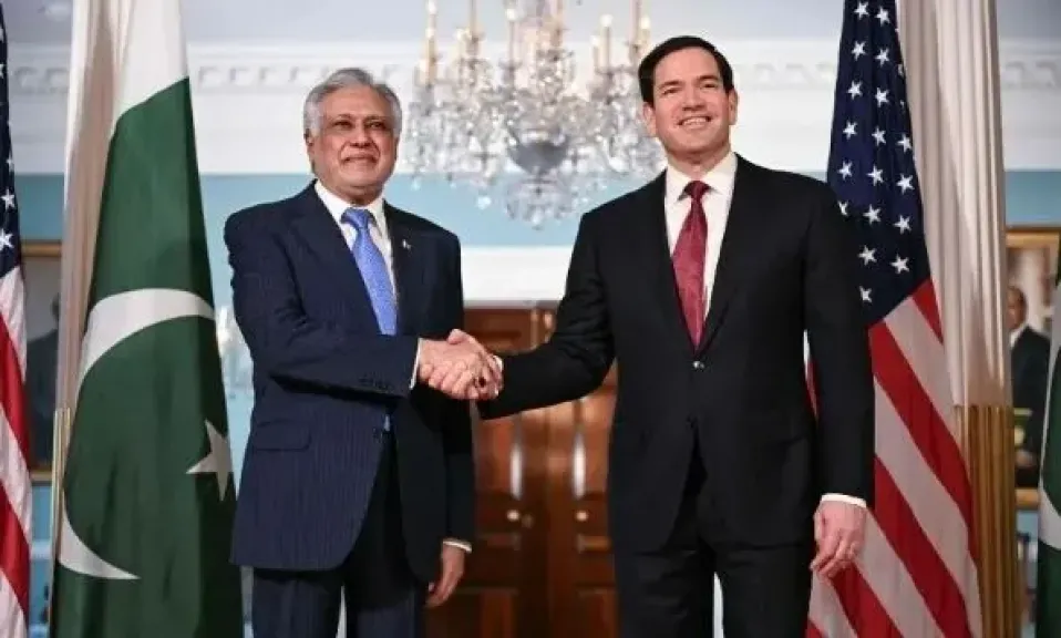وزير الخارجية الأمريكي يستقبل نظيره الباكستاني على وقع المحادثات بشأن الحرب مع إيران