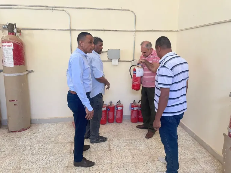 رئيس جامعة أسوان يتابع جاهزية الحرم الجامعي لاستئناف امتحانات الفصل الدراسي الثاني