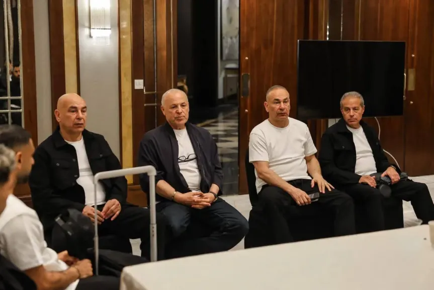 أبو ريدة يودّع بعثة منتخب مصر قبل السفر لخوض منافسات كأس العالم