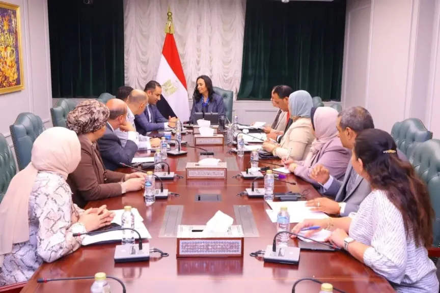 وزيرة التضامن الاجتماعي تلتقي عدداً من أعضاء مجلسي النواب والشيوخ