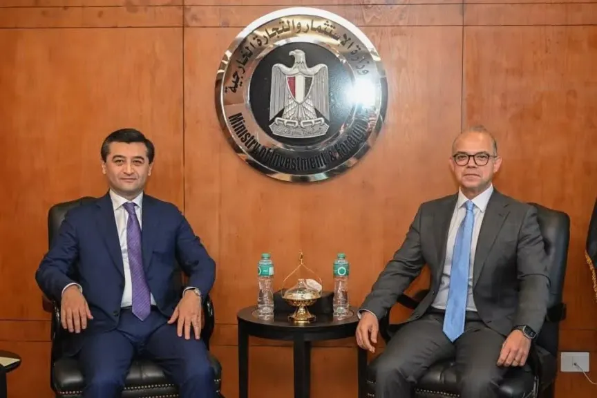 وزير الاستثمار يبحث مع وزير خارجية أوزبكستان تعزيز التعاون الاستثماري والتجاري بين البلدين