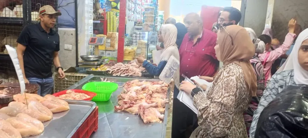 حملات مكبرة بأحياء الاسكندرية لضبط الأسواق والتفتيش على المنشآت التجارية وحماية صحة المواطنين