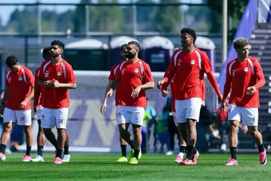 منتخب مصر يختتم تدريباته استعدادًا لمواجهة بلجيكا غدًا