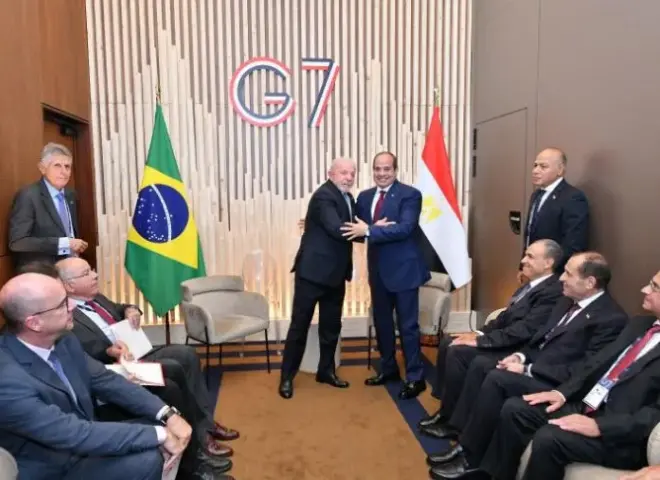 الرئيس السيسي أمام قمة السبع: حوكمة الذكاء الاصطناعي ضرورة لضمان نشر آمن وعادل للتكنولوجيا وتعظيم فوائدها
