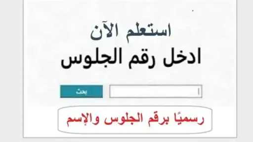 نتيجة الثانوية العامة 2026 .. الدخول برقم الجلوس خطوات بسيطة للاستعلام