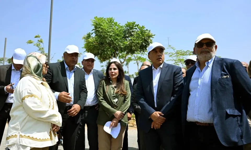 رئيس الوزراء يتفقد معدلات الإنجاز بمشروع ”حدائق تلال الفسطاط”
