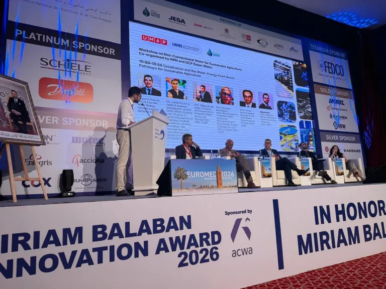 بحوث الصحراء: يشارك في مؤتمر الجمعية الأوروبية لتحلية المياه بمنطقة البحر المتوسط بالمغرب