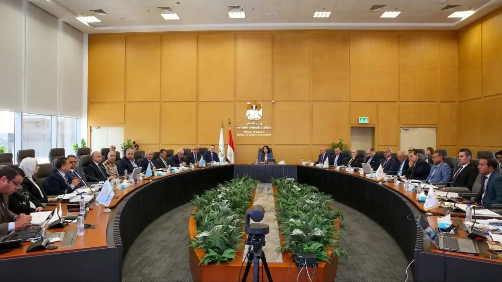 وزيرة الإسكان تترأس اجتماع مجلس إدارة ”جهاز تنظيم مياه الشرب”