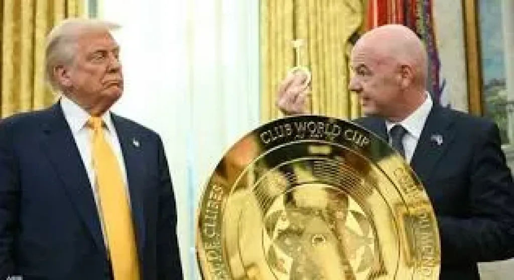 إنفانتينو يعلن حضور ترامب نهائي كأس العالم