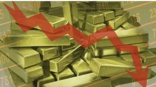 تراجع سعر الذهب عالميًا مع صعود الدولار وتوقعات رفع الفائدة الأمريكية