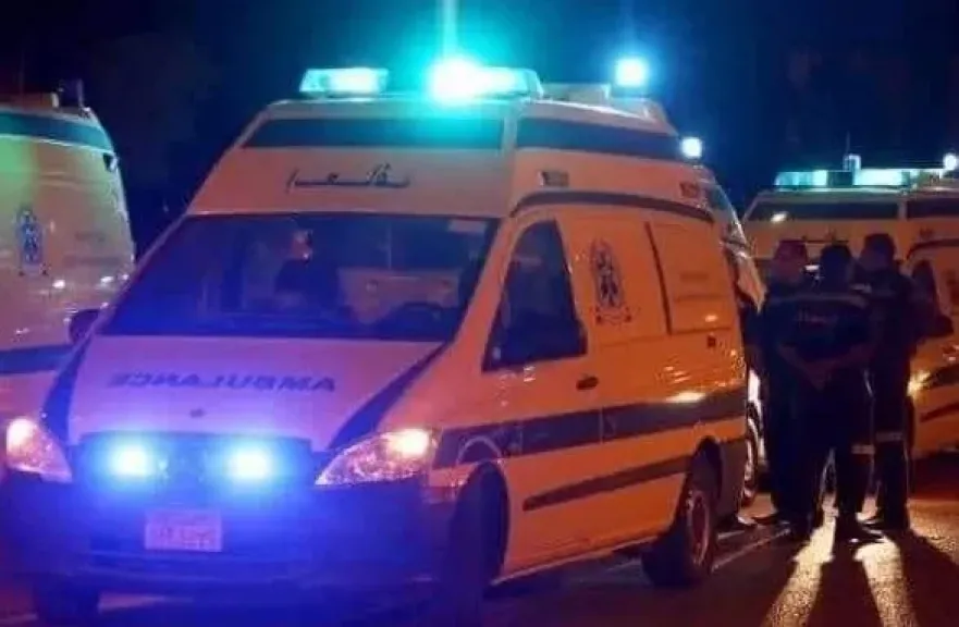 إصابة 22 شخصا إثر حادث انقلاب سيارة ربع نقل بالوادي الجديد