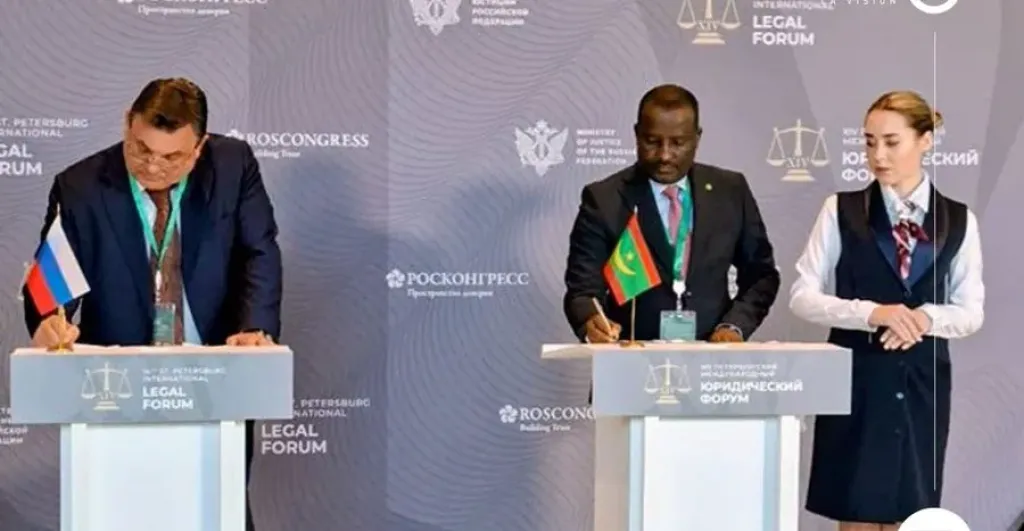 موريتانيا: توقيع اتفاقية تعاون في المجالات القانونية والقضائية مع روسيا