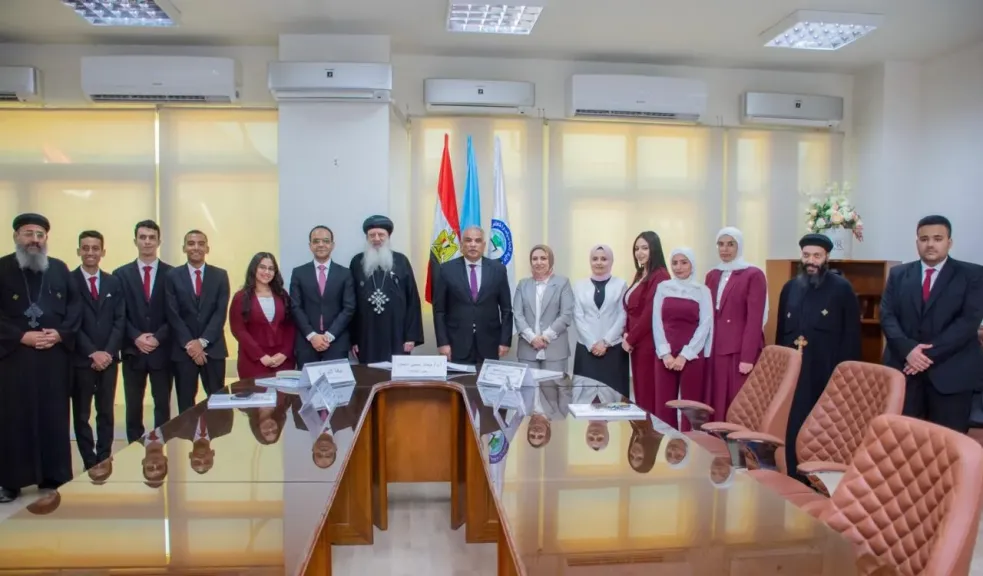 رئيس جامعة طنطا ونيافة الأنبا بولا يشهدان إطلاق تطبيق quot;الفلكquot; الداعم لابطال متلازمة داون