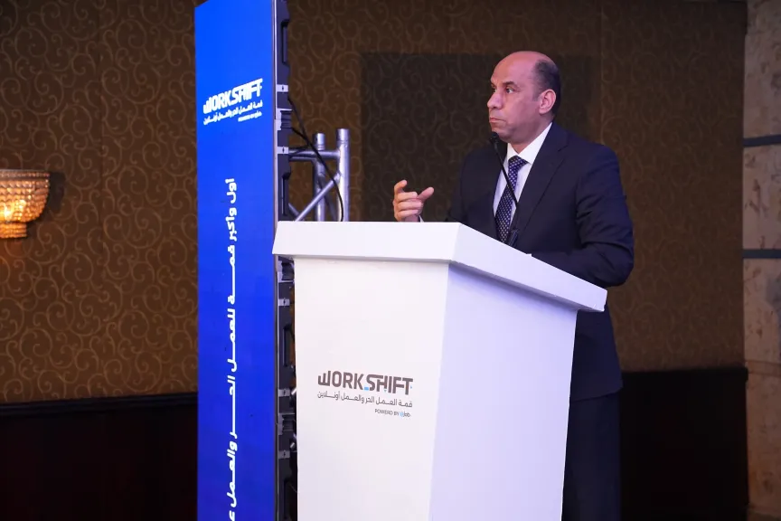 وزير العمل في فعاليات ”قمة Work Shift ” : لم نعد نستهدف توفير فرص عمل فقط.. بل إعداد كوادر مصرية تنافس عالميًا في الاقتصاد الرقمي..
