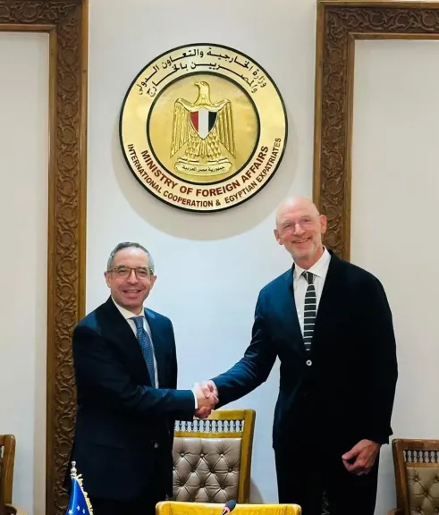 جولة مشاورات حول الموضوعات متعددة الأطراف بين مصر والاتحاد الأوروبي