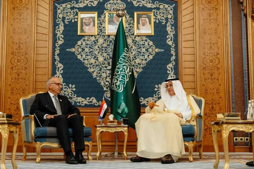 وزير الري يلتقي وزير البيئة والمياه والزراعة السعودي لبحث  التعاون المشترك في قطاع المياه