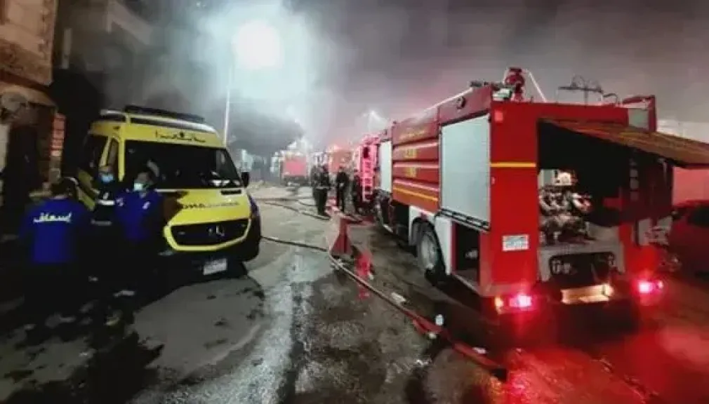 السيطرة على حريق اندلع داخل مسجد الهدى بالسيدة زينب
