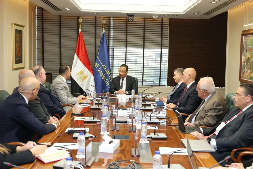 وزير الاتصالات يبحث مع شركة إرنست ويونغ (EY) خطط توسع الشركة في مصر