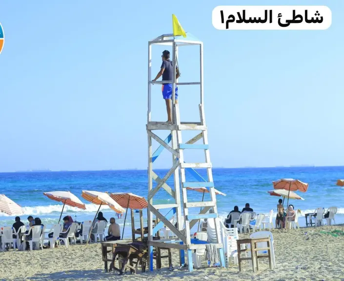 محافظ الإسكندرية: متابعة لحظية للشواطئ  لضمان سلامة المواطنين.. وإشغال يصل إلى 100% بالقطاع الشرقي